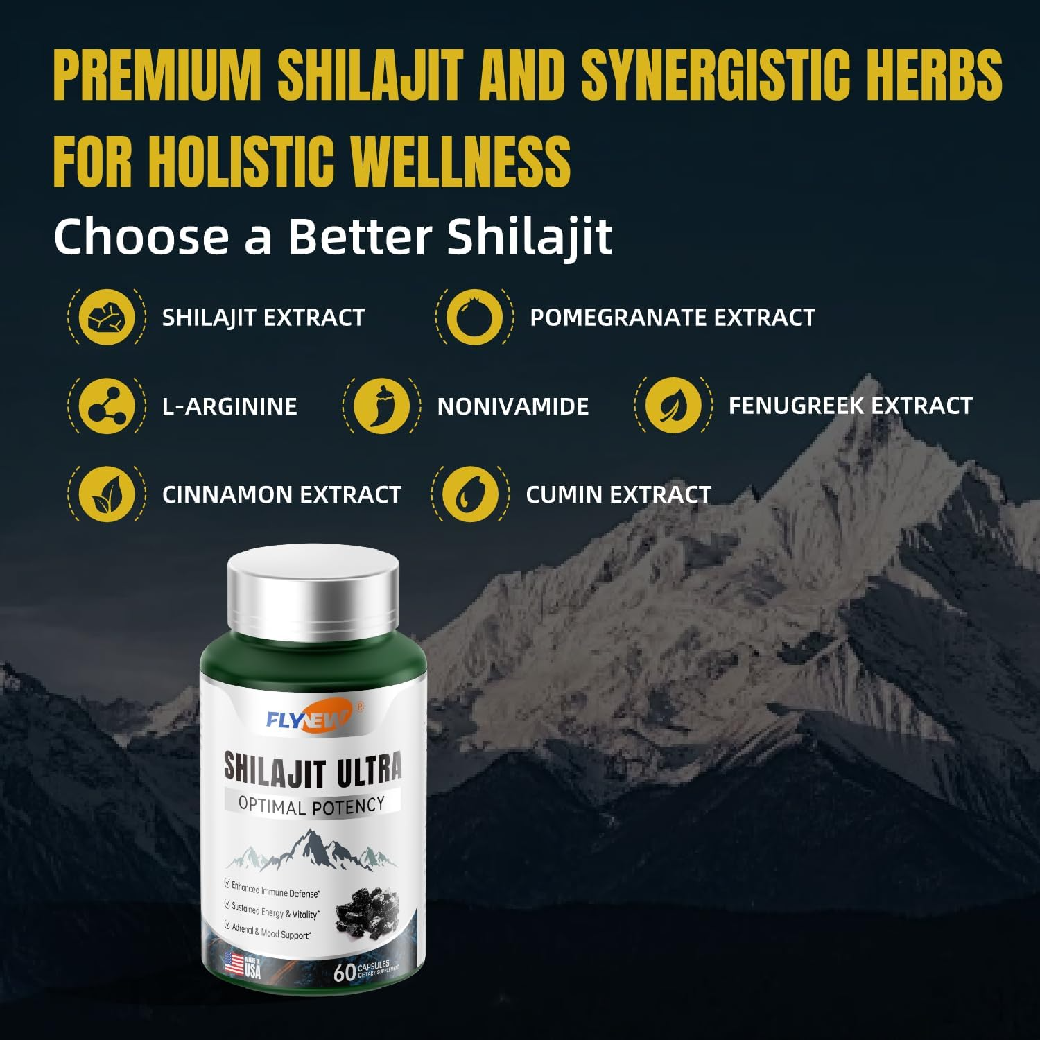 Shilajit Ultra Puro beneficios